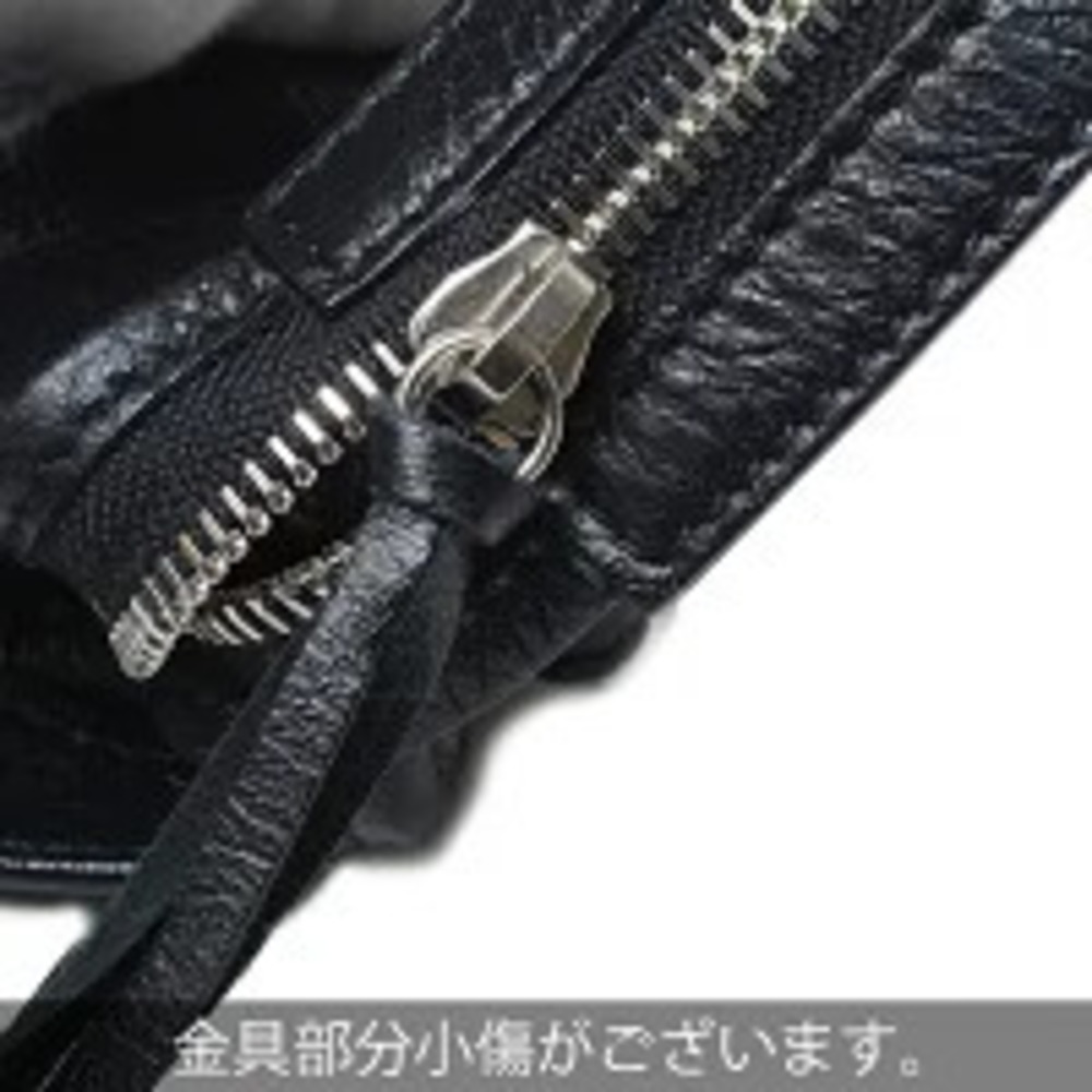 Balenciaga City Handbag Shoulder Bag Lambskin Black - Picture 6 of 9